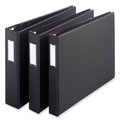 Workstation Cardinal Brands- Inc  Slant-D Reference Binder- 3-Ring- 1-.50in. Capacity- 11in.x17in.- BK WO517445